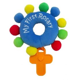 Sacred Heart Toys My First Rosary Plush - Blue
