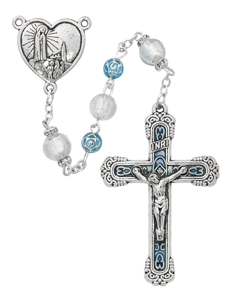 McVan Aqua and Venetia Fatima Rosary, 8mm