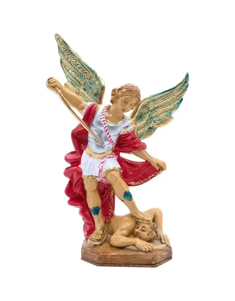 7.5" Saint Michael the Archangel Statue