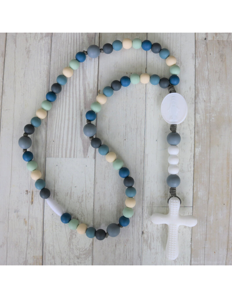 Chews Life Chews Life Silicone Rosary: Assisi