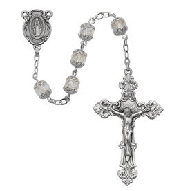 McVan 7mm Crystal Capped Rosary