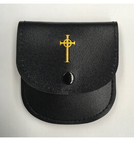 Sudbury Medium Black Rosary Pouch