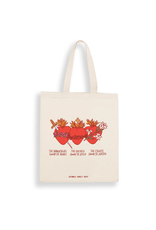 Catholic Family Crate Tote Bag: Holy Family Hearts