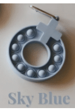 Gather and Pray Decade Keychain Pop-it, Sky Blue