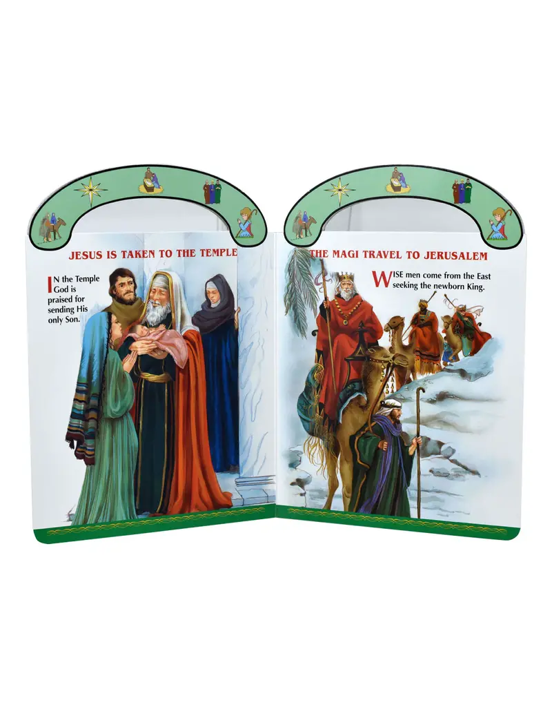 Catholic Book Publishing Corp The Story Of Christmas (St. Joseph Carry-Me-Along Board Book)