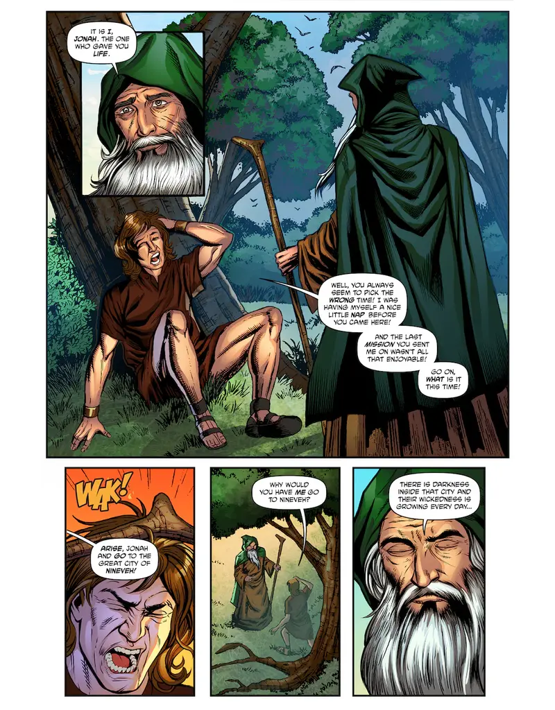 Voyage Comics Jonah's Voyage to Atlantis