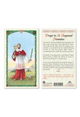 San Francis Imports St. Raymond Nonnatus Laminated Holy Card