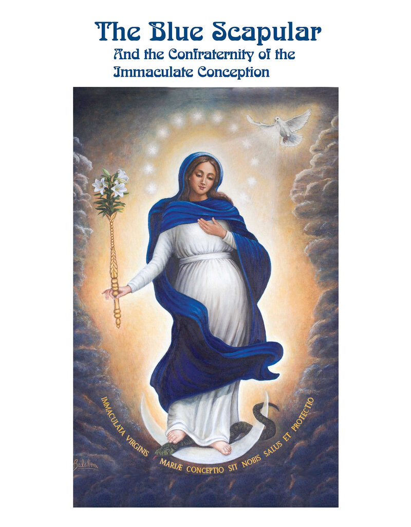 Marian Press Blue Scapular Pamphlet