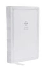 Catholic Bible Press NRSV Catholic Gift Bible (Comfort Print) - White Leathersoft
