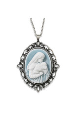 Christian Brands Mother's Kiss Cameo Pendant Necklace