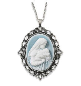 Christian Brands Mother's Kiss Cameo Pendant Necklace