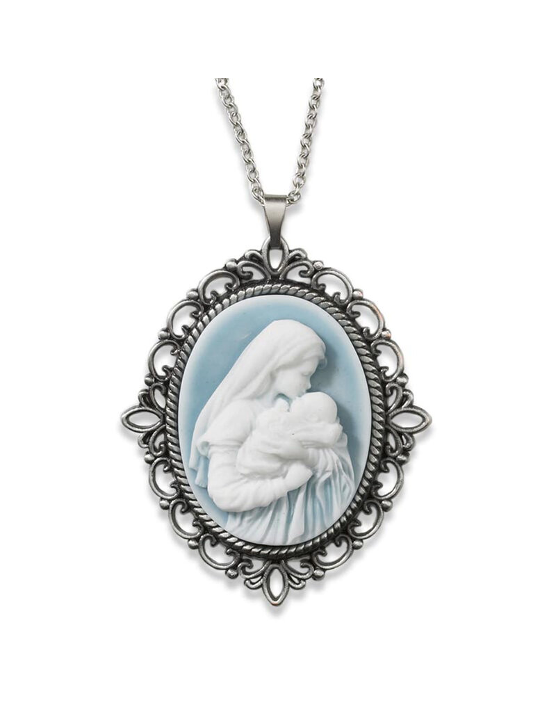 Christian Brands Mother's Kiss Cameo Pendant Necklace