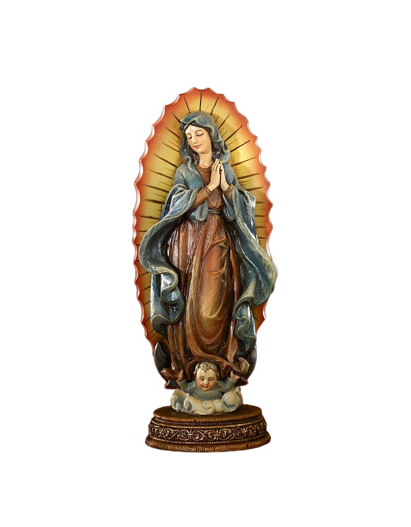 Avalon Gallery 7" Our Lady of Guadalupe Statue