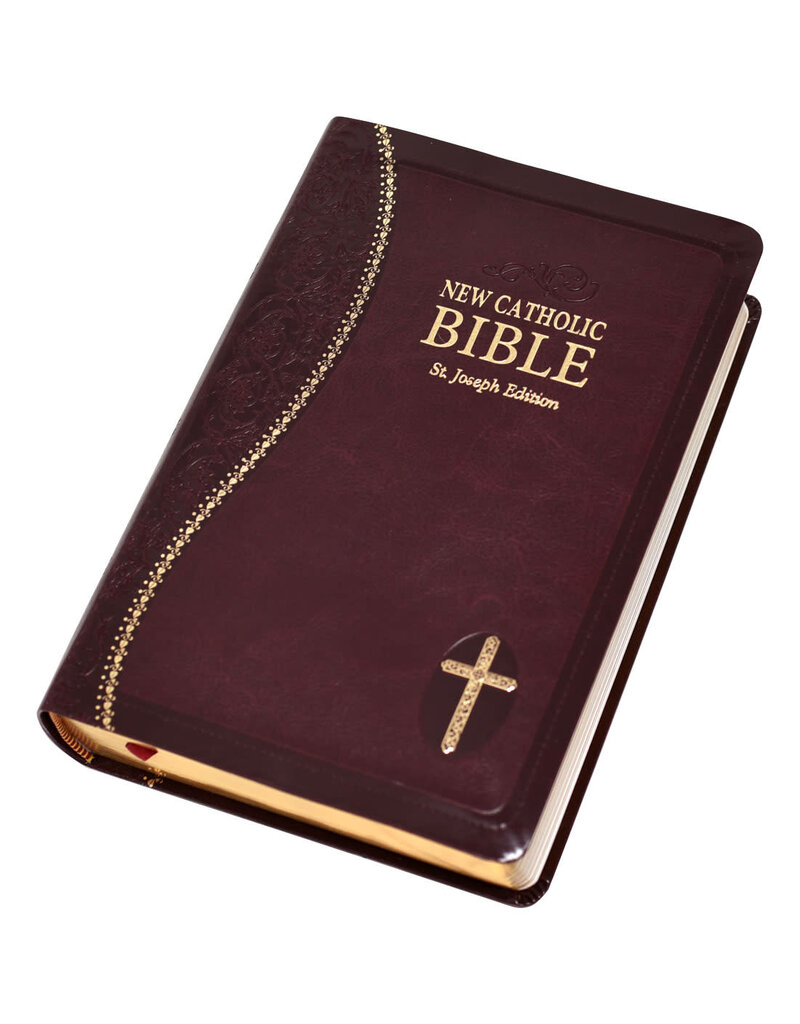 Catholic Book Publishing Corp Saint Joseph Edition New Catholic Bible Burgundy (Personal Size)