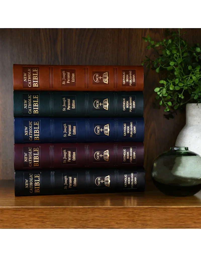Catholic Book Publishing Corp Saint Joseph Edition New Catholic Bible Burgundy (Personal Size)