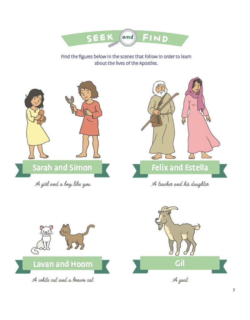 Magnificat The Twelve Apostles: Volume 4 (Seek and Find Sara and Simon)