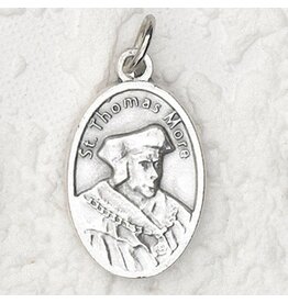 Lumen Mundi 1" St. Thomas More Oval Medal