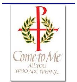 Altar + Home Come to me all you who are weary, Mass Intention