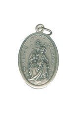 Our Lady of Mount Carmel Oxidized Medal
