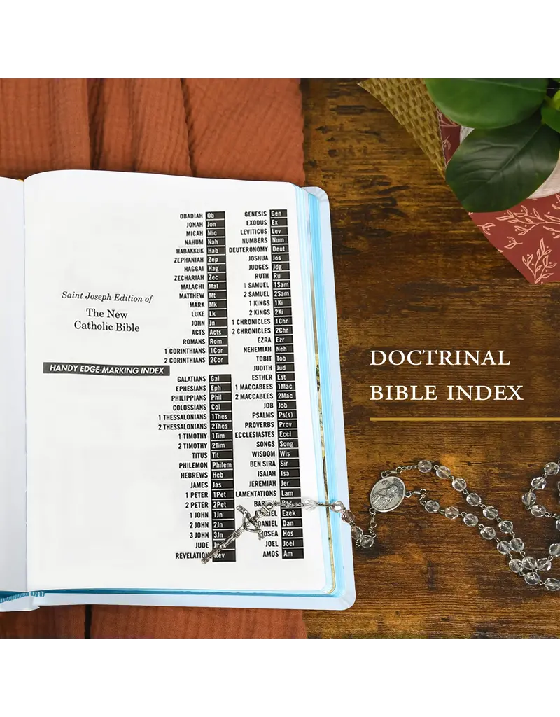 Catholic Book Publishing Corp NCB St. Joseph New Catholic Bible First Communion Bible (Boys)-Flexible Cover