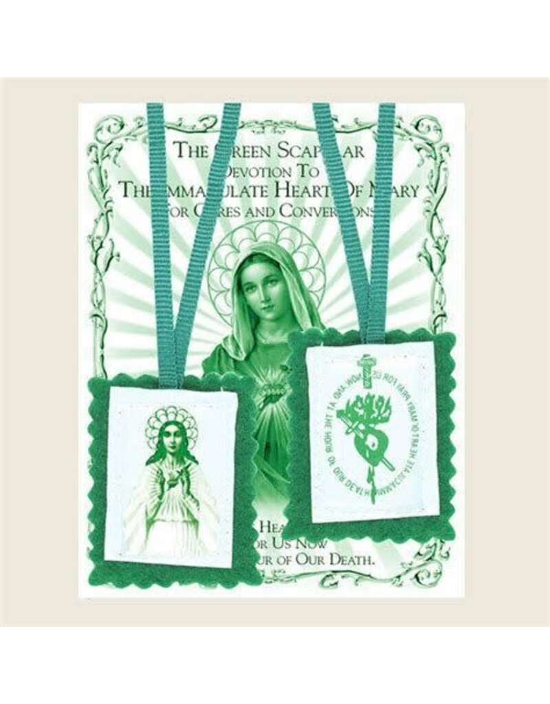 WJ Hirten Our Lady's Green Scapular Pamphlet