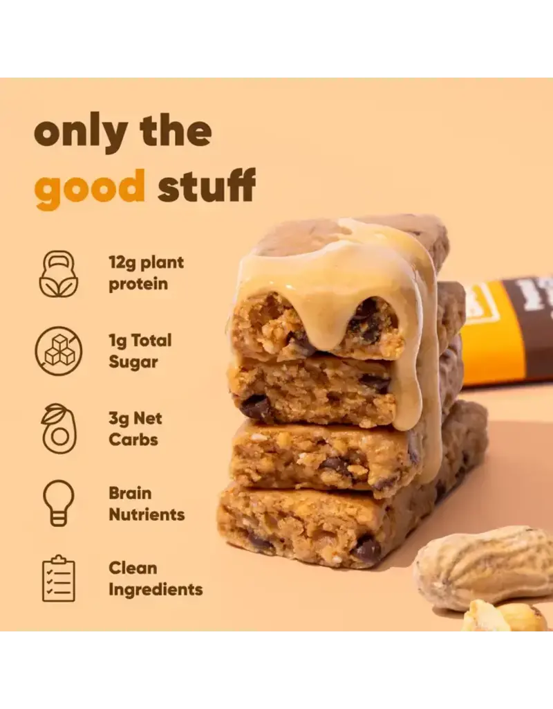 IQBAR Peanut Butter Chip Keto Protein Bar