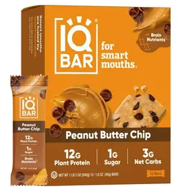 IQBAR IQBAR Peanut Butter Chip Keto Protein Bar