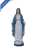 Goldscheider of Vienna Our Lady of Grace 8.5" Statue Full Colour
