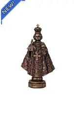 Goldscheider of Vienna Infant of Prague Statue in Cold Cast Bronze 3.5"