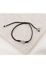 My Saint My Hero Protection Archangel Michael Bracelet - Black / Silver