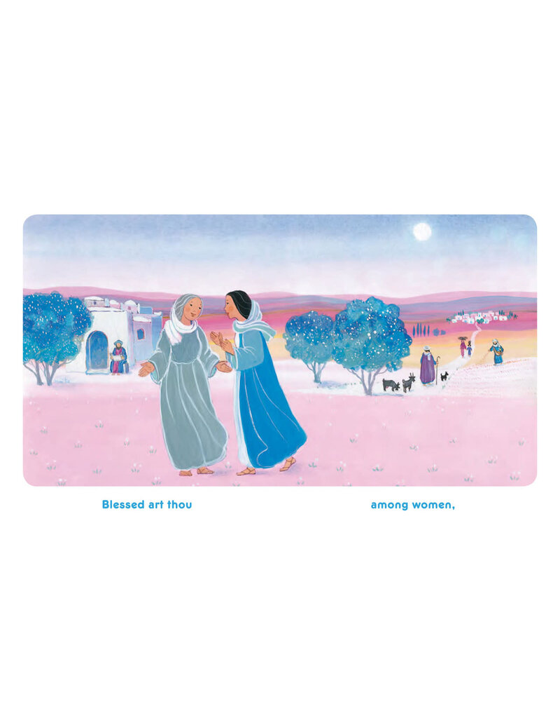 Magnificat Hail Mary by Maite Roche (blue)