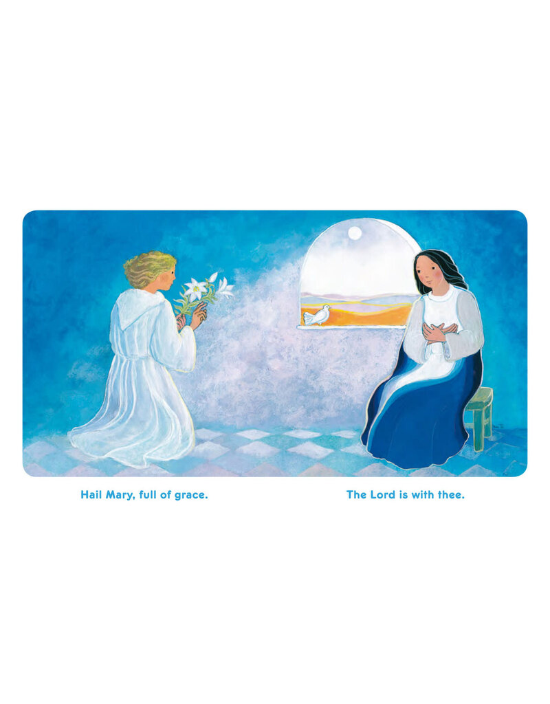 Magnificat Hail Mary by Maite Roche (blue)