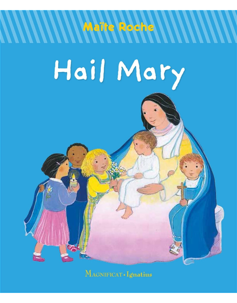 Magnificat Hail Mary by Maite Roche (blue)