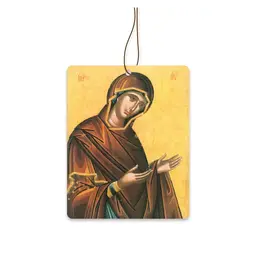 Logos Trading Post Ocean Scented Air Freshener - Jesus King Of The Universe And the Virgin Mary