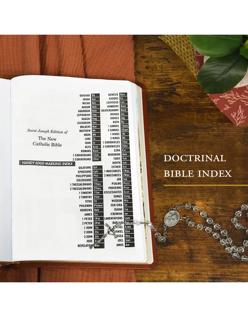 Catholic Book Publishing Corp NCB St. Joseph New Catholic Bible Personal Size-Black Dura-Lux