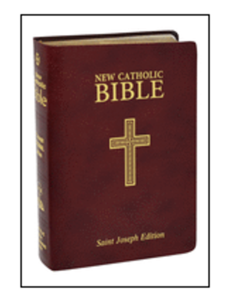 Catholic Book Publishing Corp St. Joseph New Catholic Bible (Gift Edition - personal size, burgundy leather)