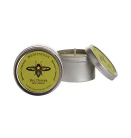 Big Dipper Wax Works Beeswax Aromatherapy Tin - Meditation (Cedarwood + Balsam)