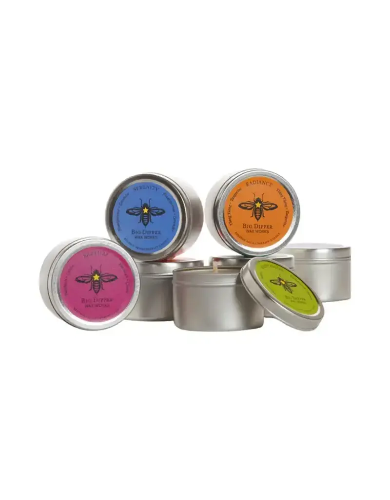 Big Dipper Wax Works Beeswax Aromatherapy Tin - Meditation (Cedarwood + Balsam)