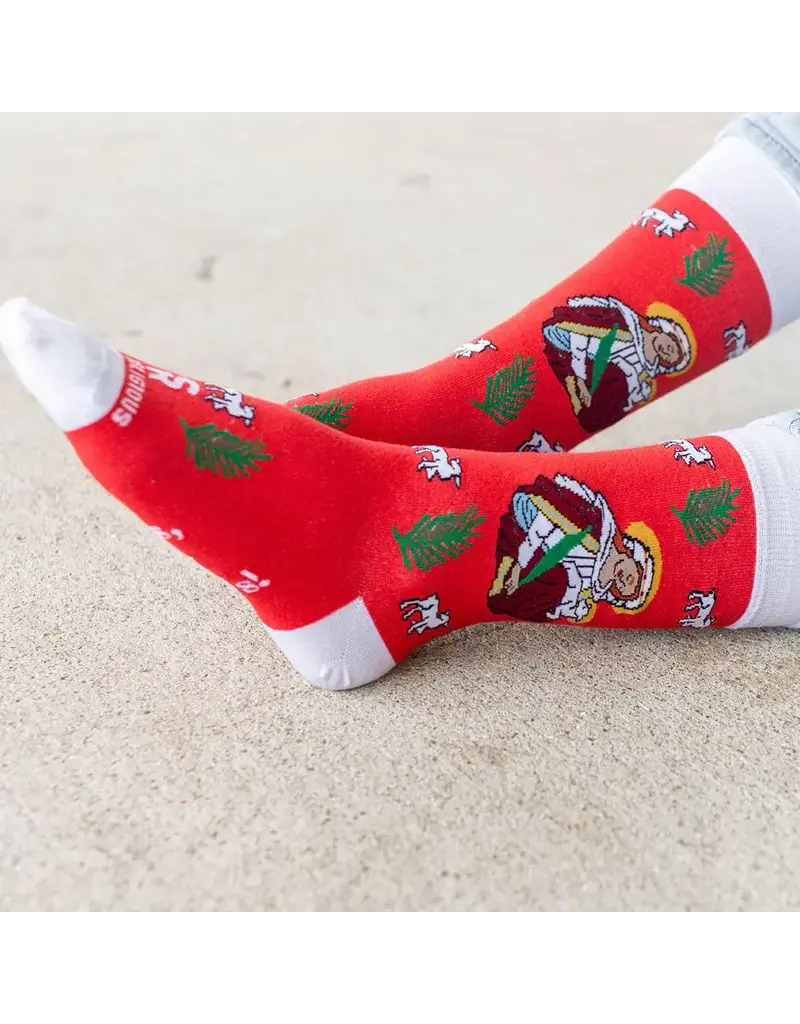 Sock Religious Sock Religious St. Agnes Adult Socks