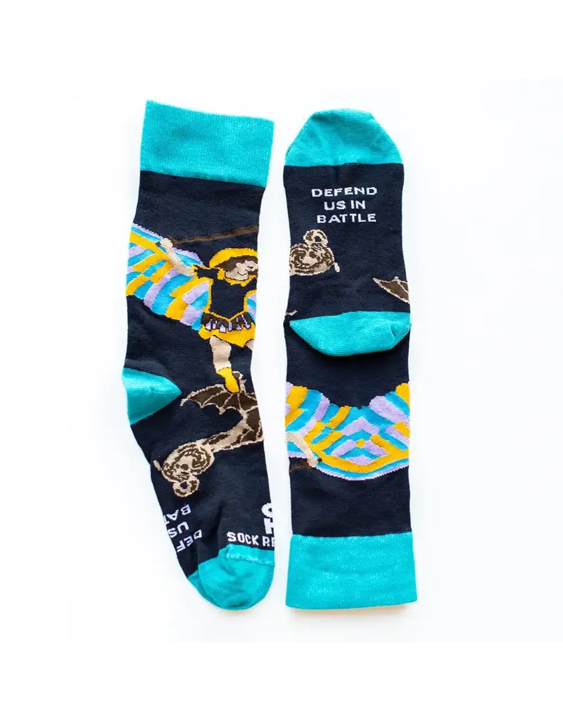 Sock Religious Sock Religious St. Michael Adult Socks