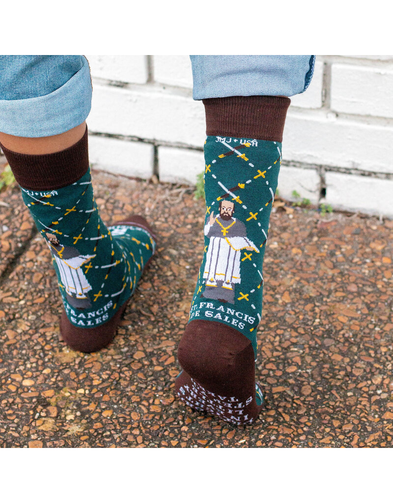 Sock Religious Sock Religious St. Francis de Sales Adult Socks