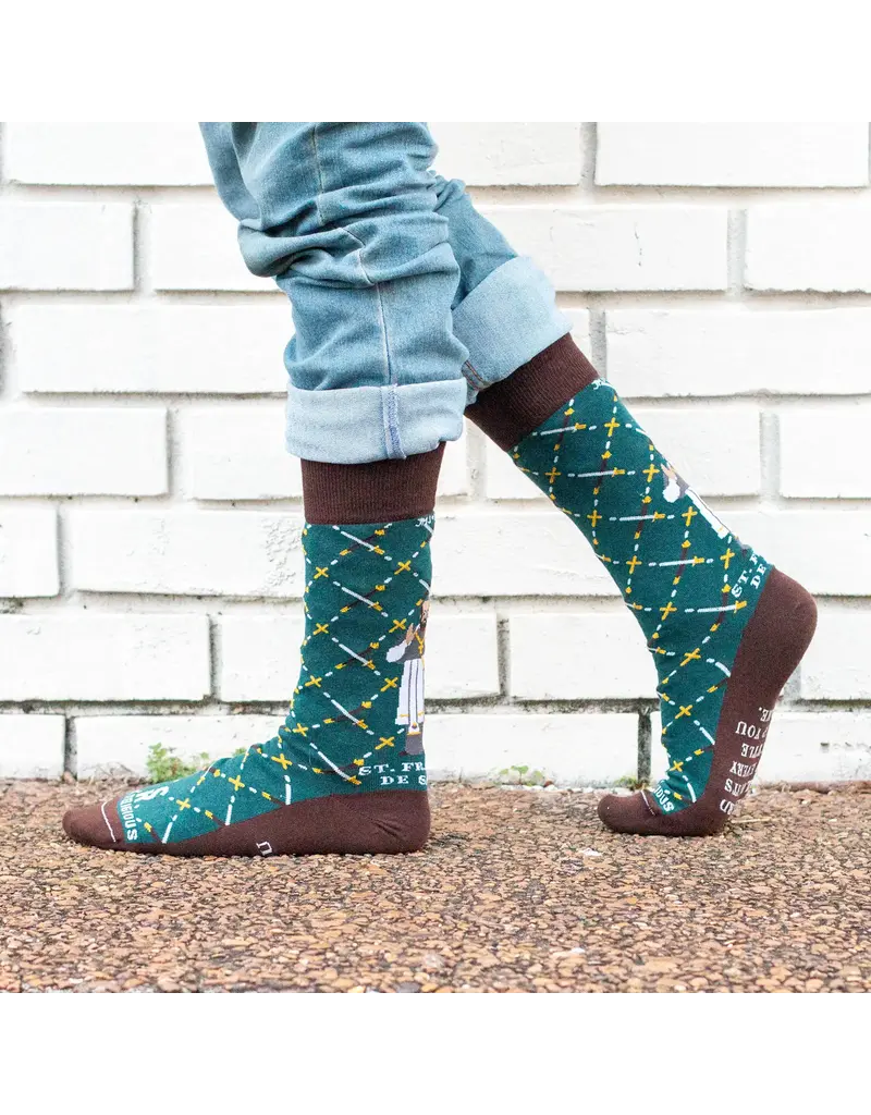 Sock Religious Sock Religious St. Francis de Sales Adult Socks
