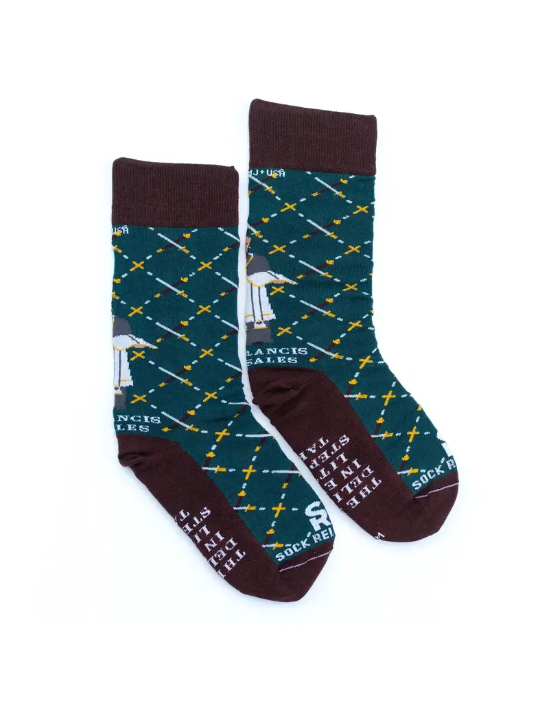 Sock Religious Sock Religious St. Francis de Sales Adult Socks