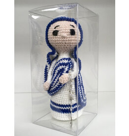 Maria Deacon Saint Mother Teresa Crochet Doll - Made in Peru