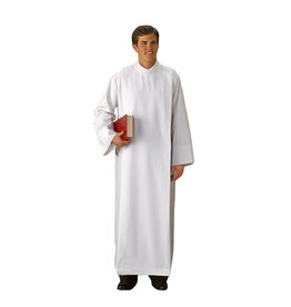R.J. Toomey Men's Front Wrap Alb White XS