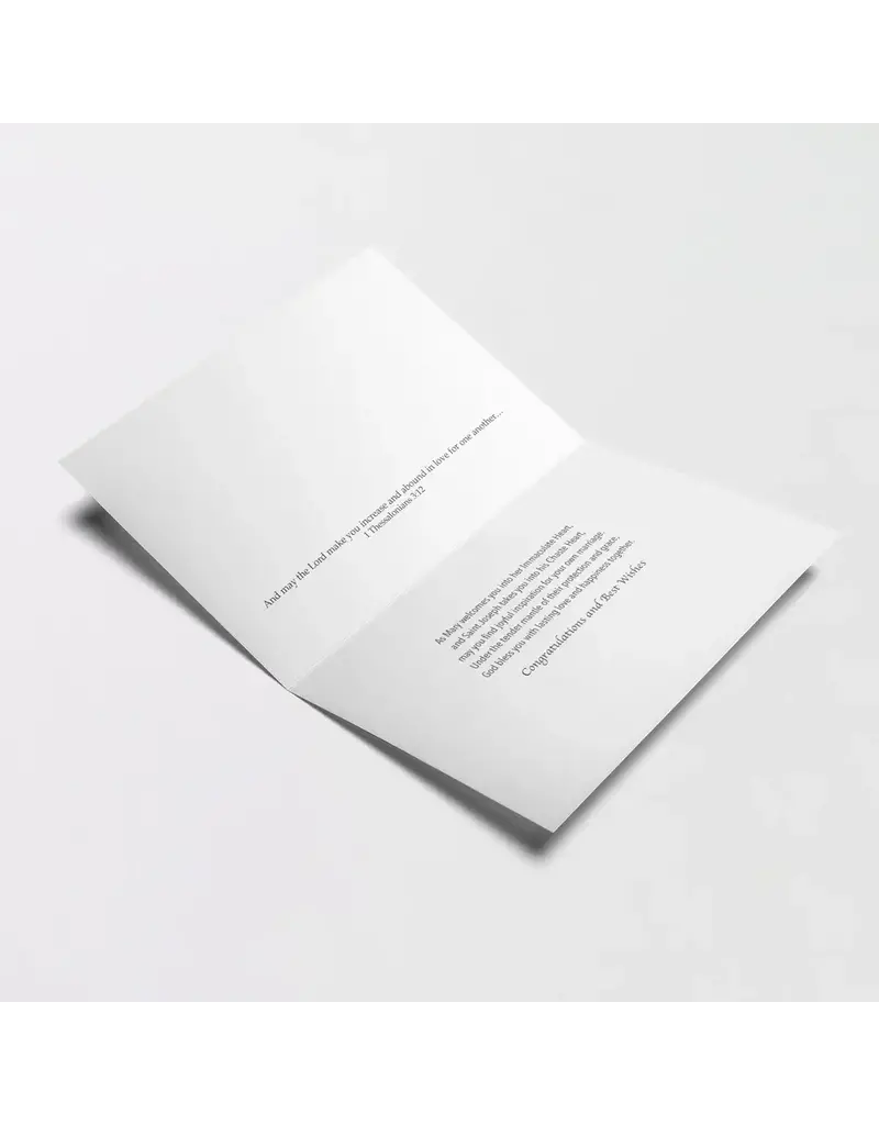 The Printery House On This Sacrament of Holy Matrimony - Wedding Card