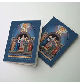 Altar + Home On Your Joyous Wedding Day - Wedding Card