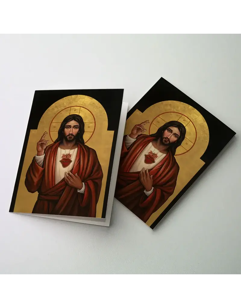 The Printery House Sacred Heart of Jesus Greeting Card