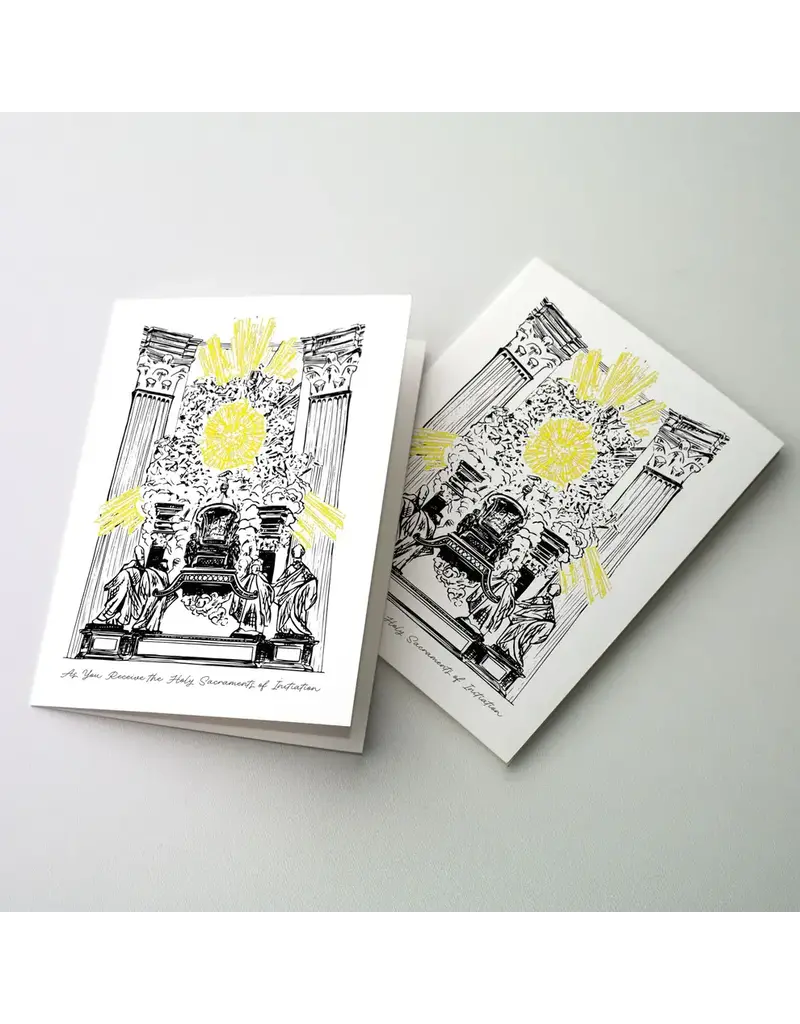 Altar + Home As You Receive the Holy Sacraments - OCIA Card