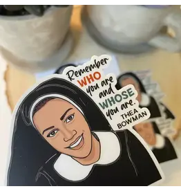 The Stump of Jesse Sister Thea Bowman Waterproof Catholic Sticker